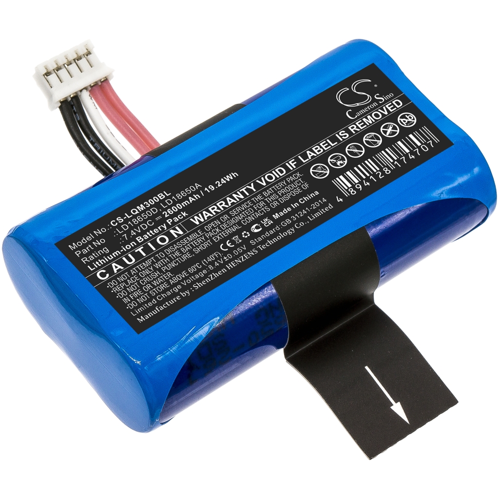 Batterij Vervangt LD18650A