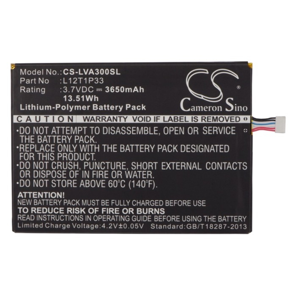 Batterij Vervangt L12T1P33