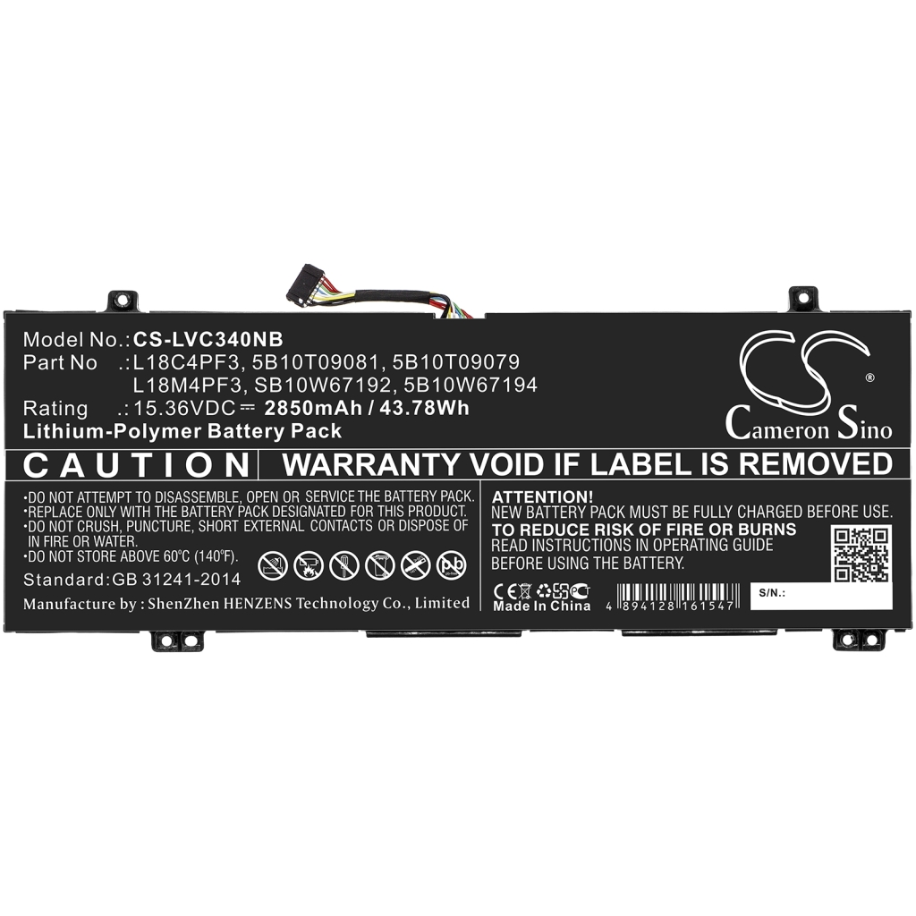 Batterij Vervangt SB10W67192