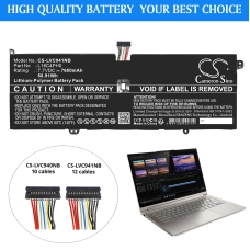 Compatibele batterijvervanging voor LENOVO 5B10T11585,5B10T11586,5B10T11686,5B10W67180,5B10W67374...