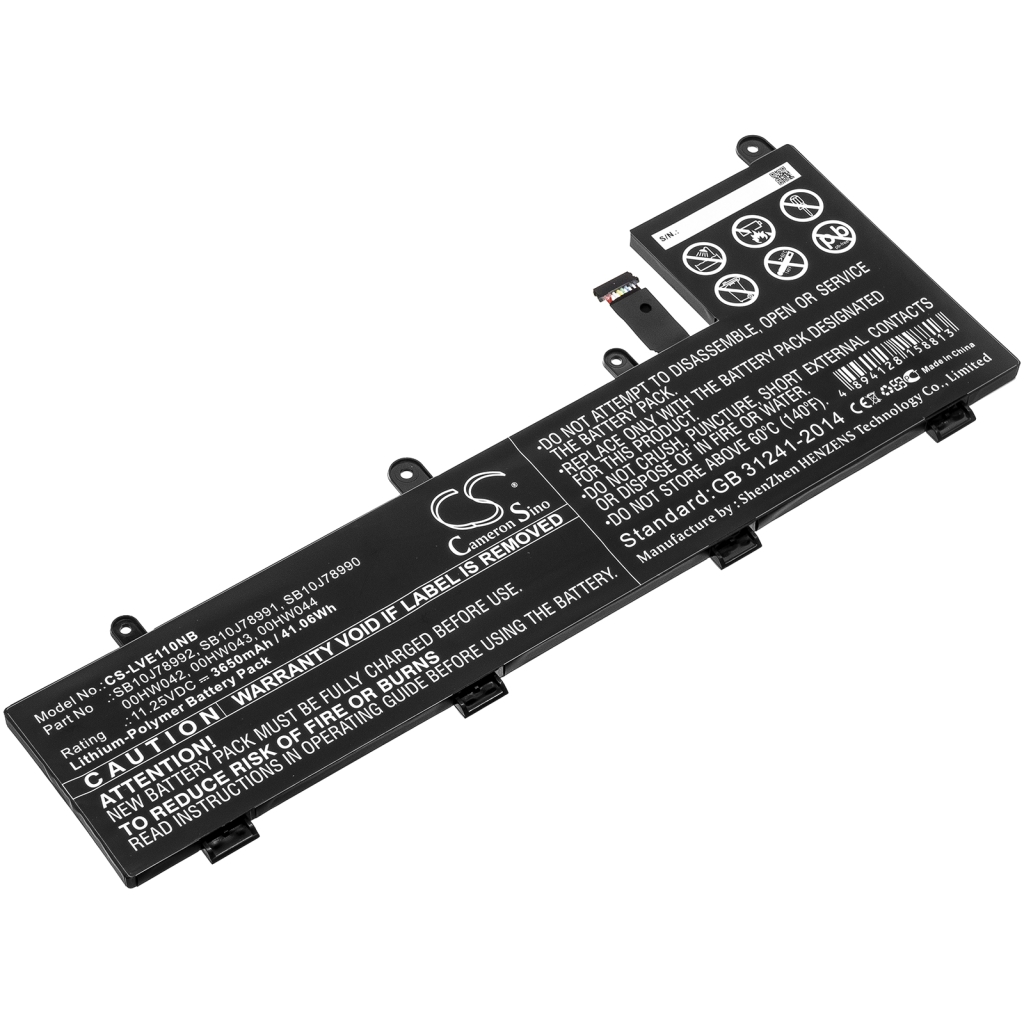 Batterijen Vervangt 00HW042