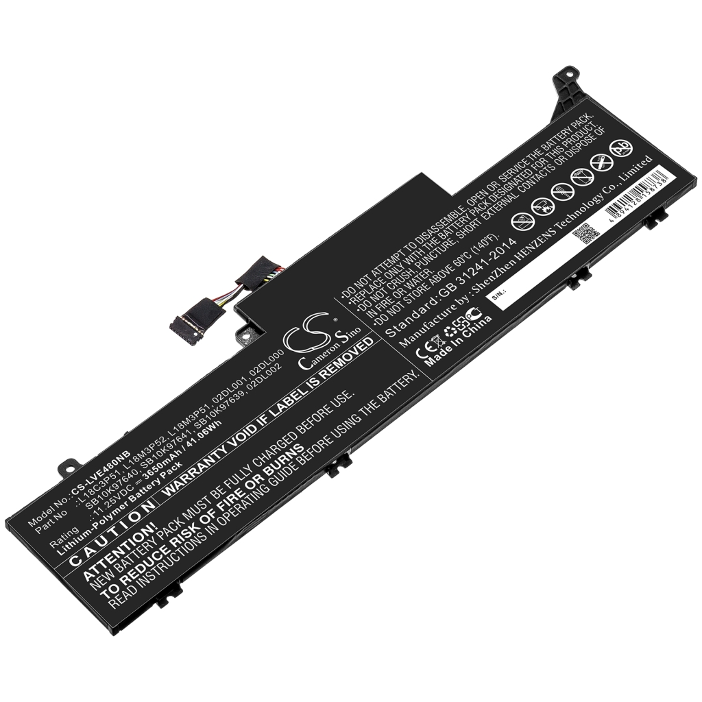 Batterij Vervangt SB10K97641