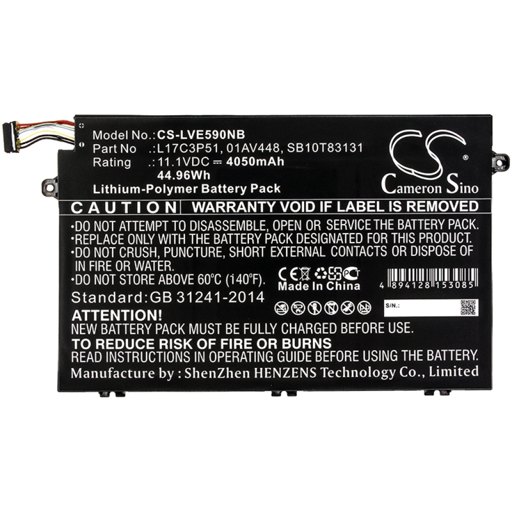 Battery Replaces L17C3P51