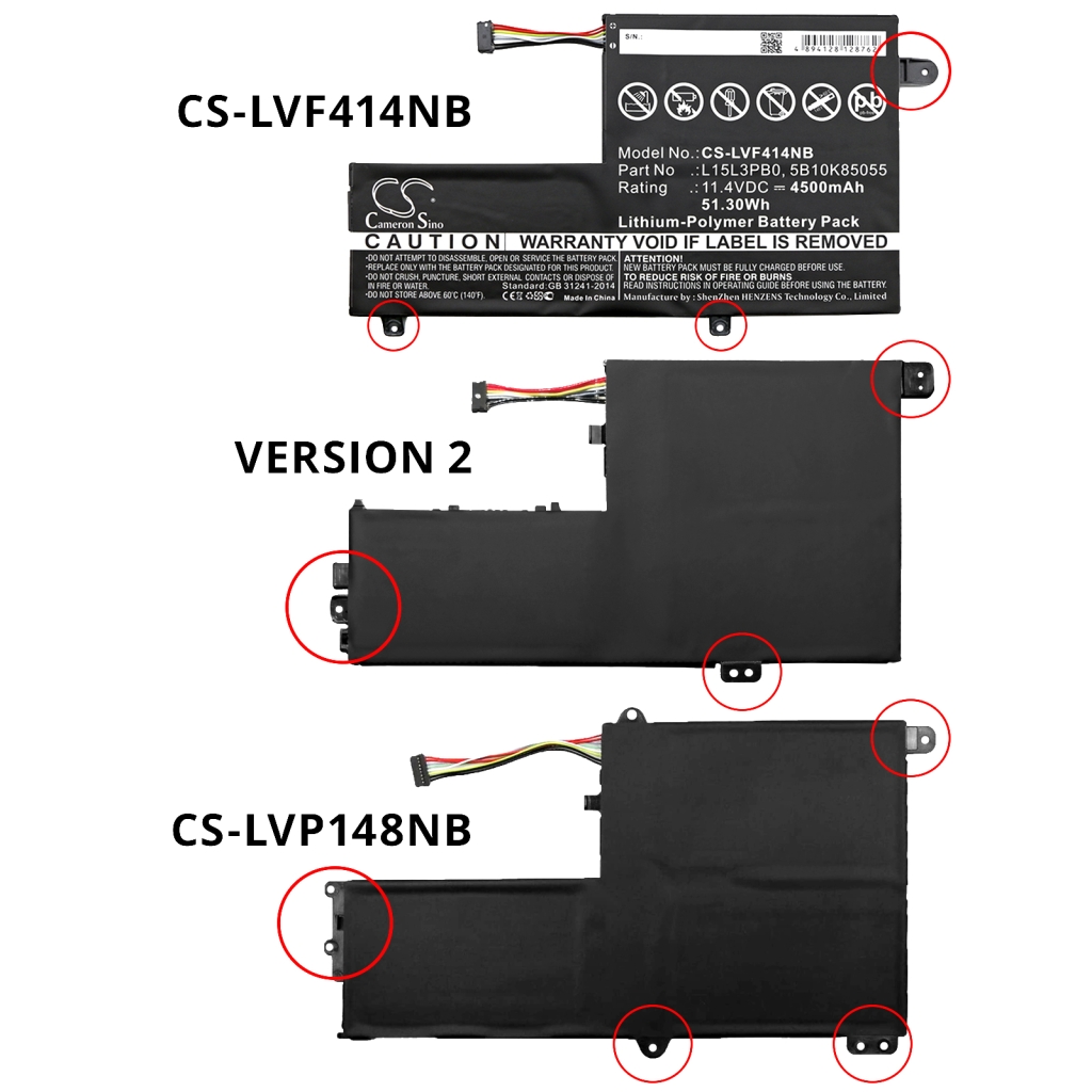 Batterij Vervangt SB10W89298