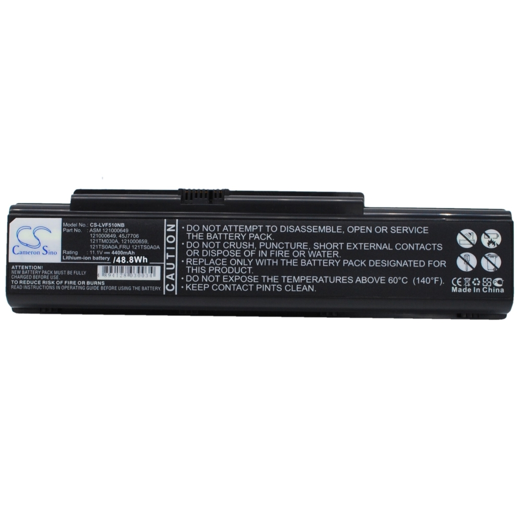 Batterij Vervangt ASM 121000659