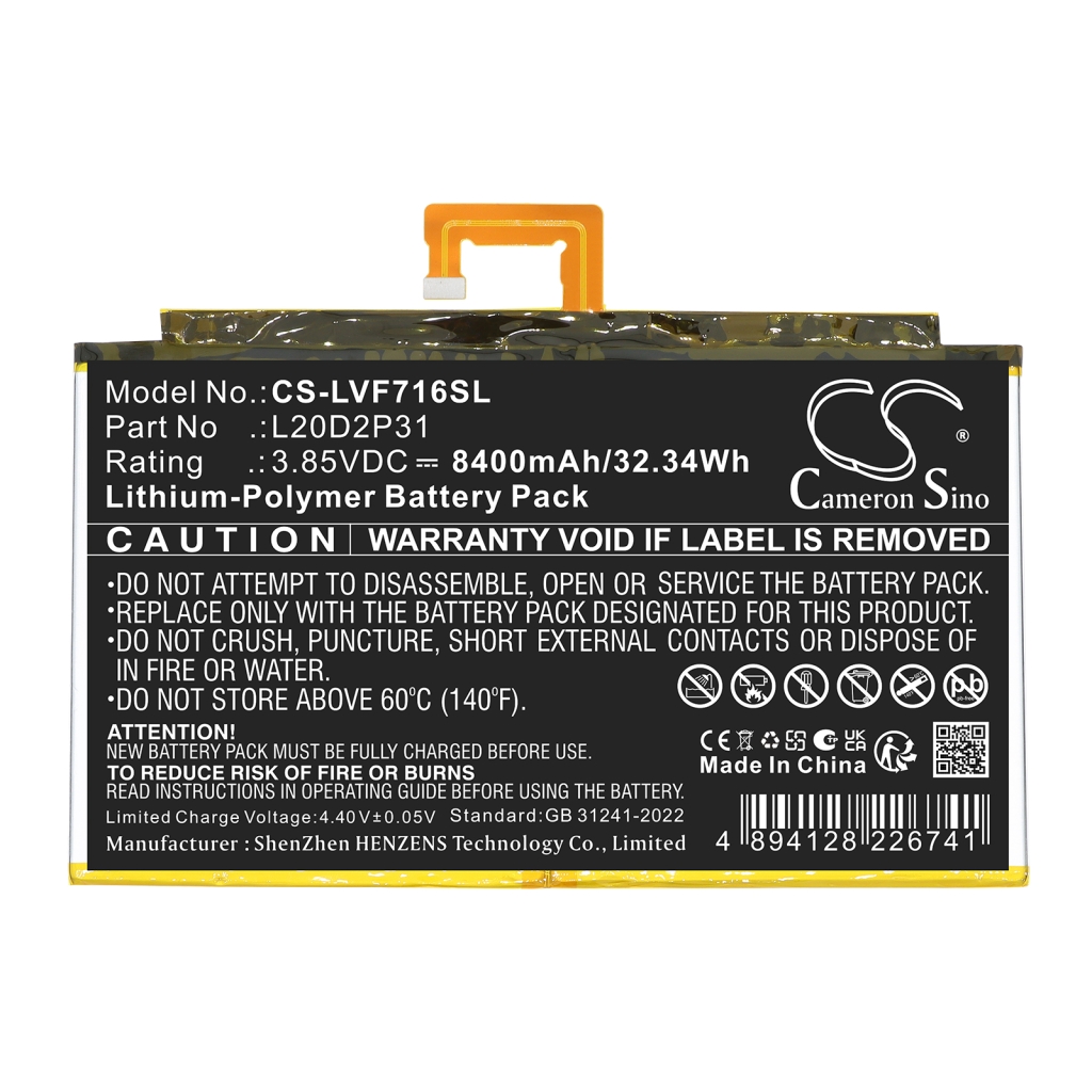 Batterij Vervangt Lenovo SB16C83602