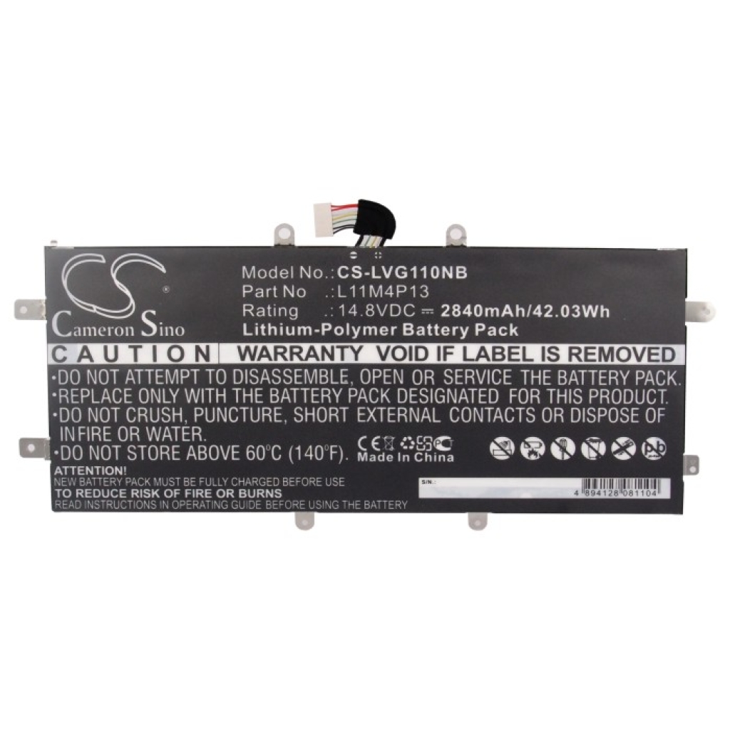 Batterij Vervangt L11M4P13