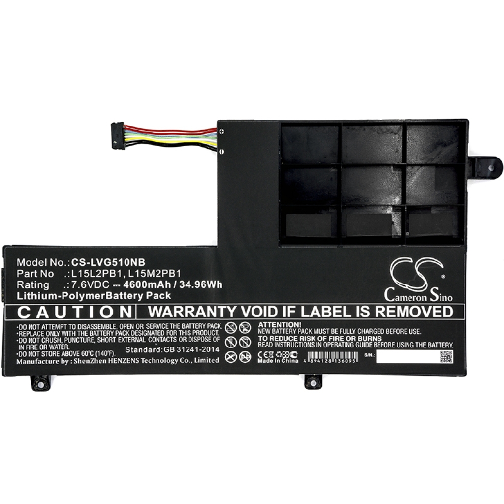 Batterijen Vervangt L15M2PB1