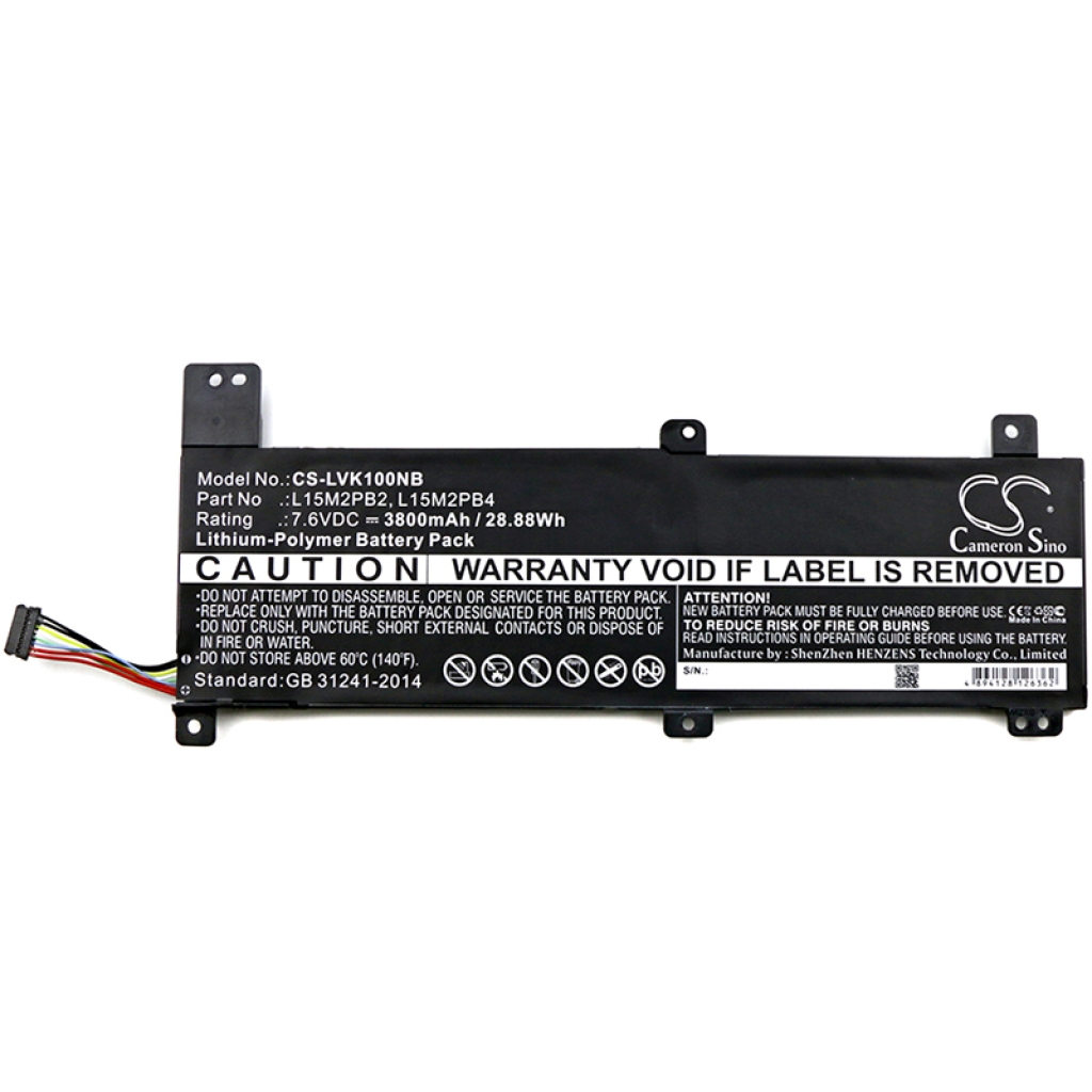 Batterij Vervangt B10K87722
