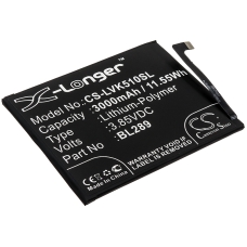 Remplacement de batterie compatible pour LENOVO BL289