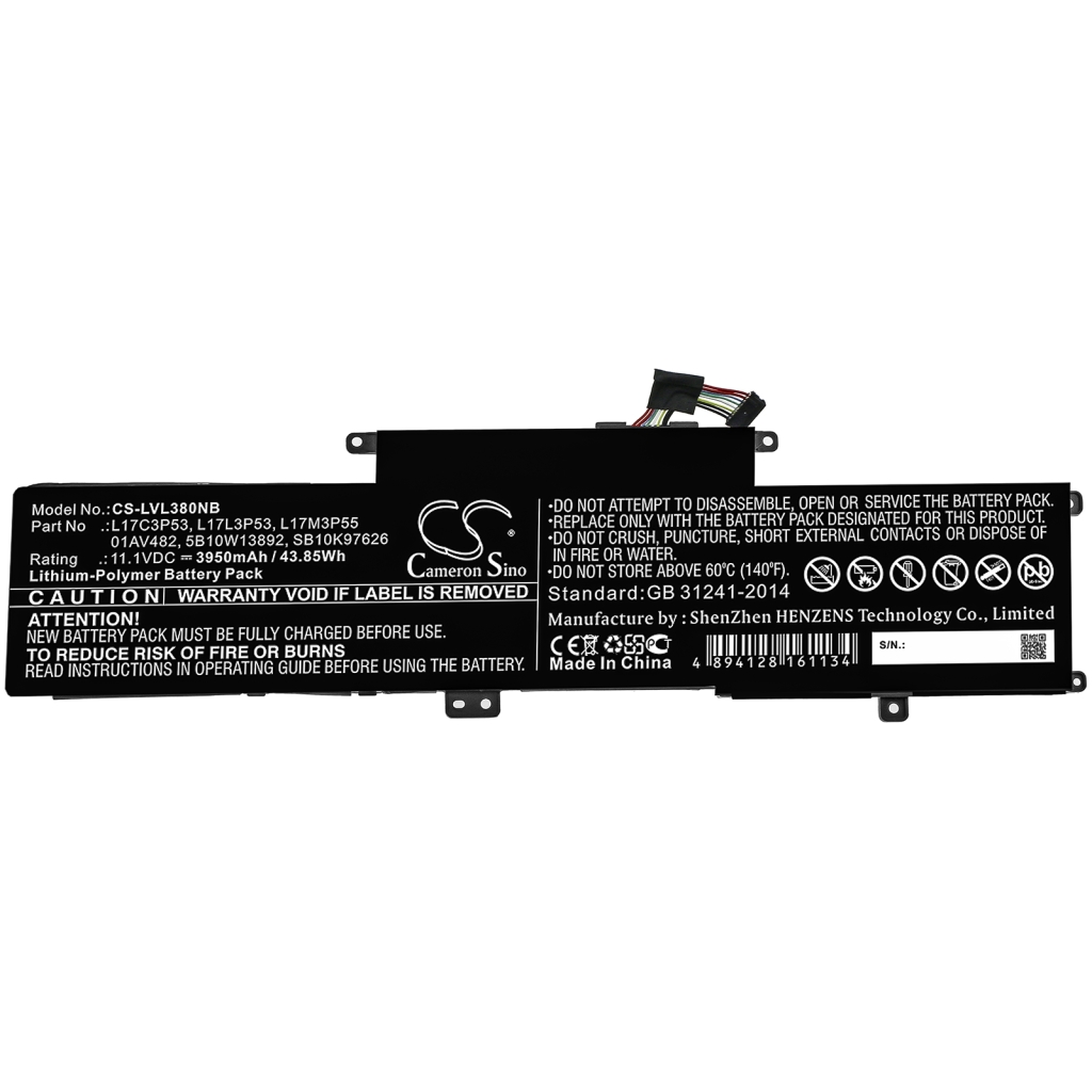 Batterij Vervangt SB10T83128