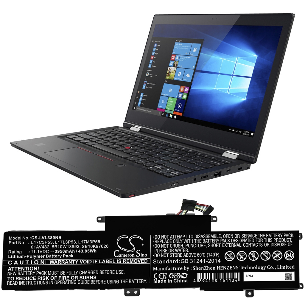 Batterij Vervangt SB10T83128