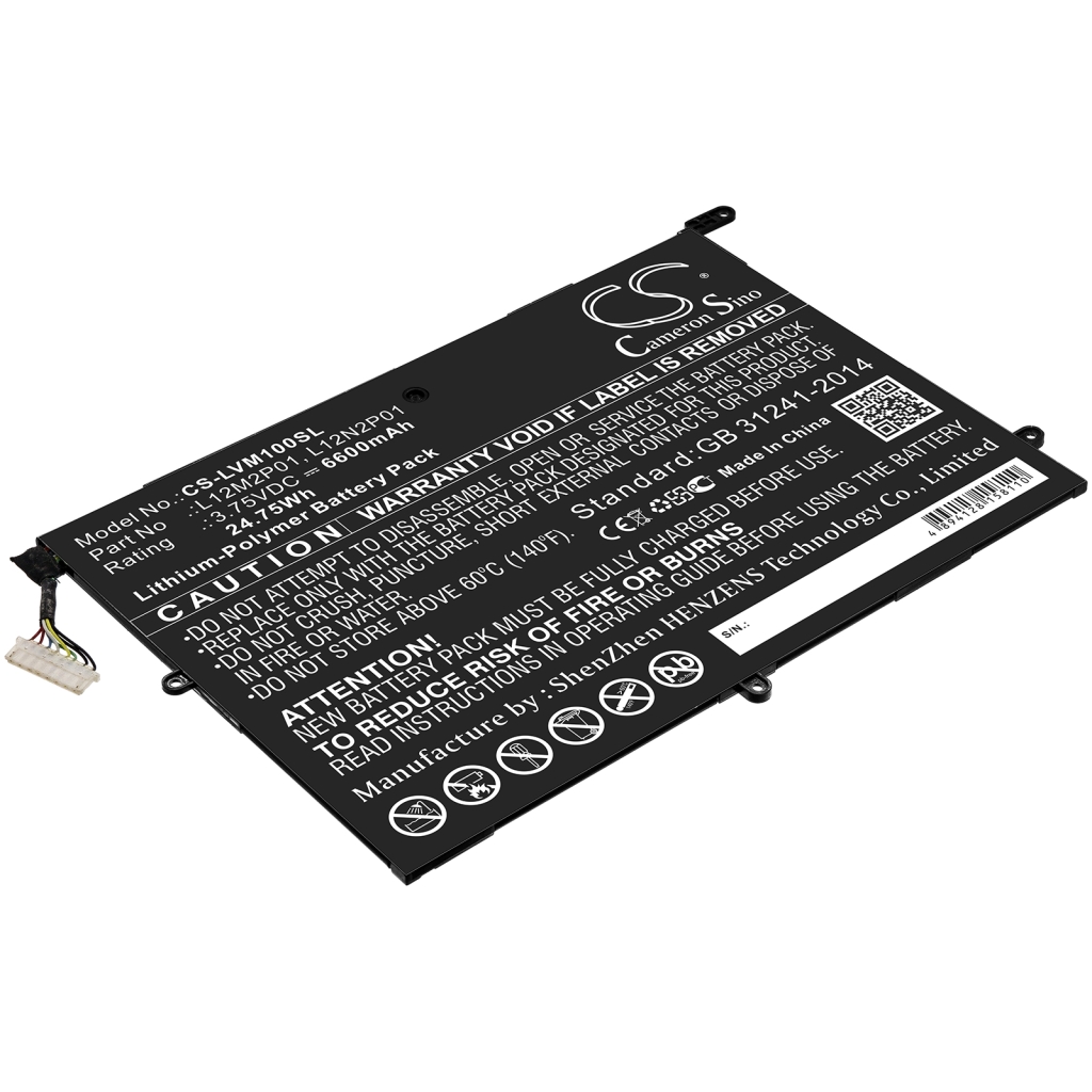 Batterijen Vervangt L12N2P01