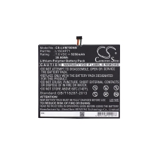 Remplacement de batterie compatible pour LENOVO L15C4P71,L15L4P71