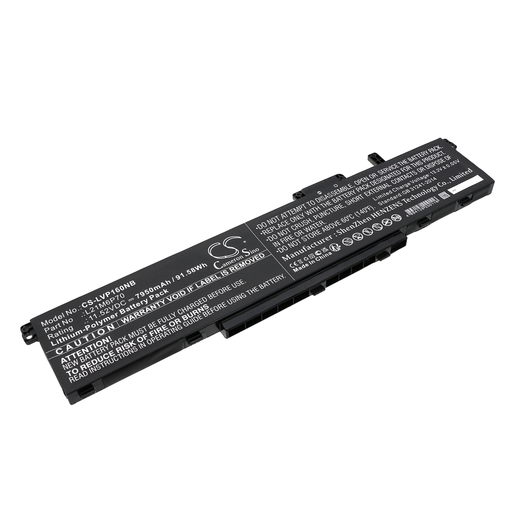 Batterij Vervangt L21C6P70