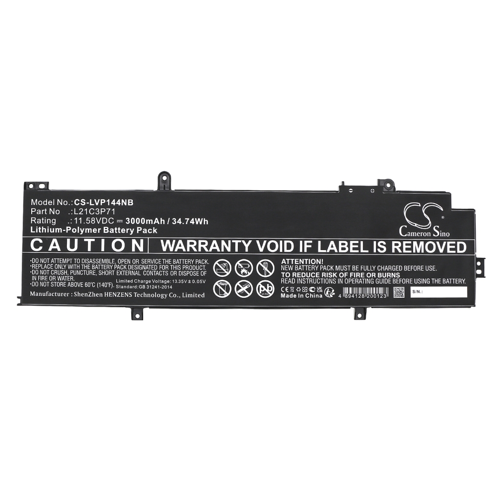 Batterij Vervangt SB10W51963