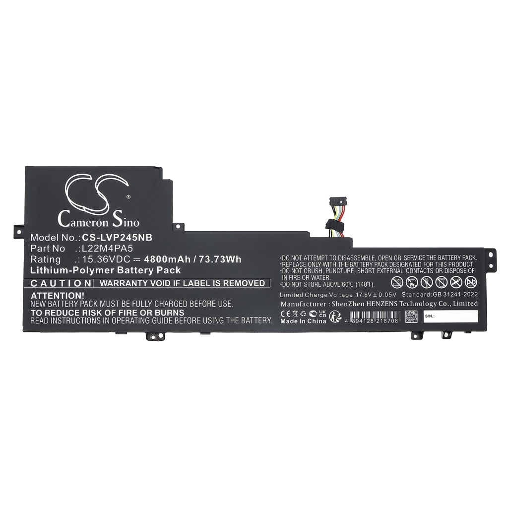 Batterij Vervangt L22D4PA5