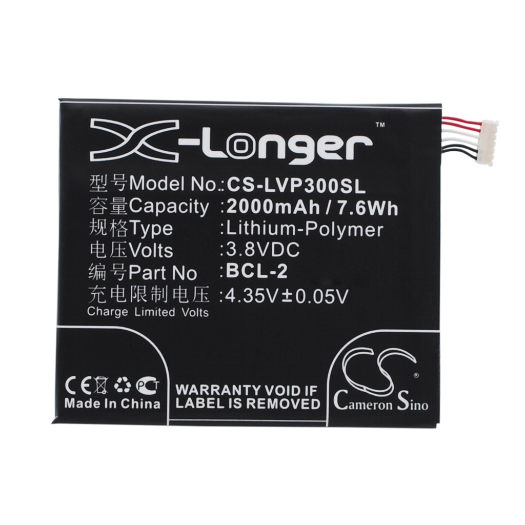 Batterij compatibel met Lava CS-LVP300SL