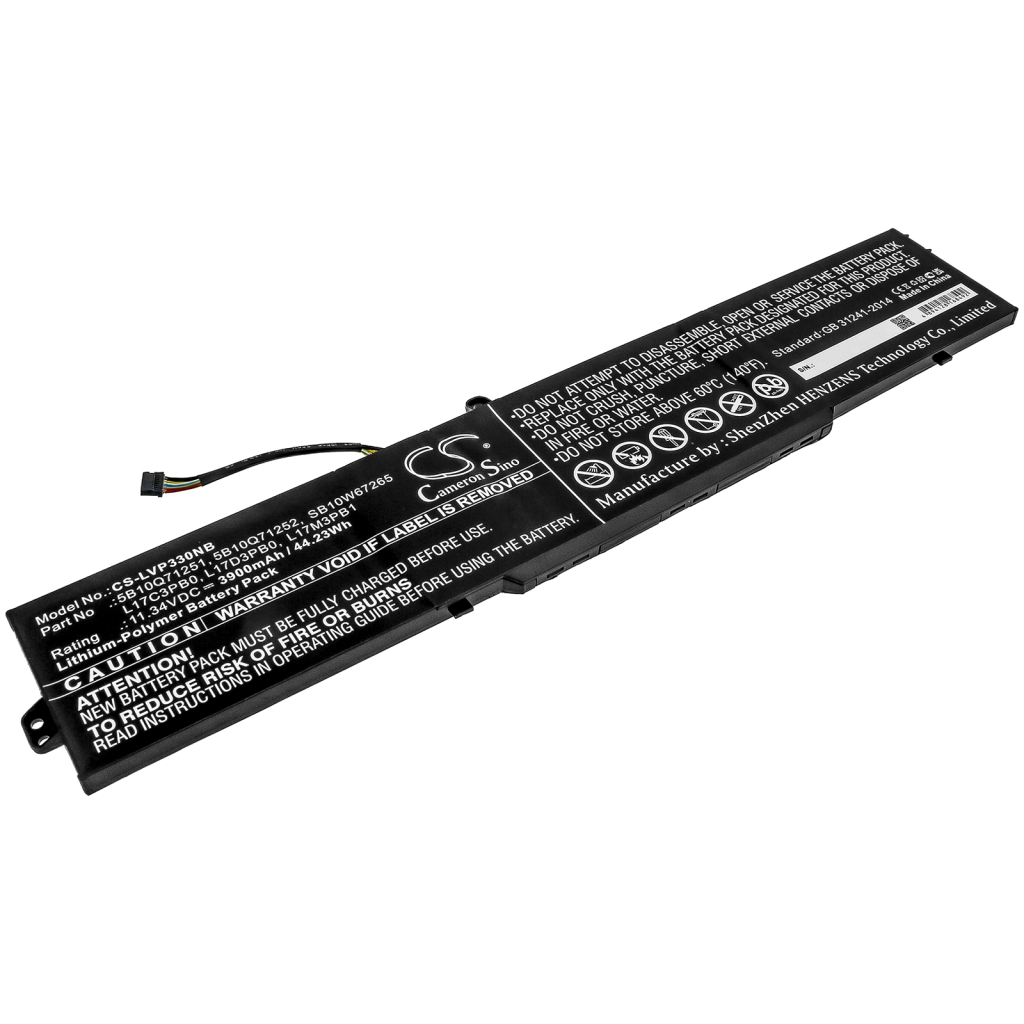 Batterij Vervangt L17M3PB1