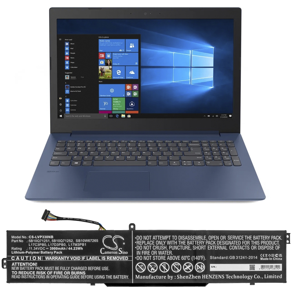 Batterij Vervangt SB10W67265