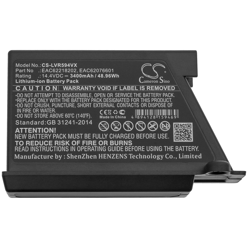 Vacuum Battery Lg MEZ63456808