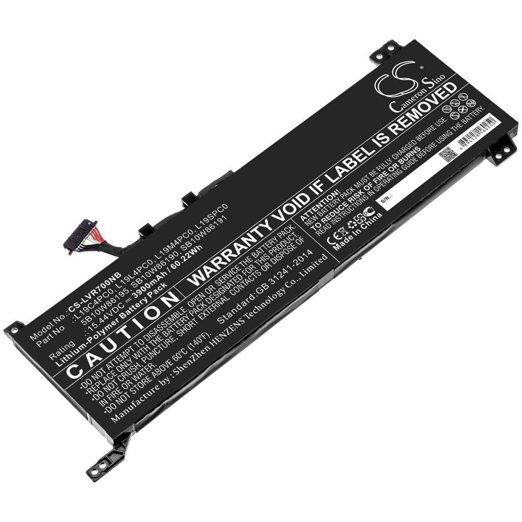Batterij Vervangt L19M4PC0