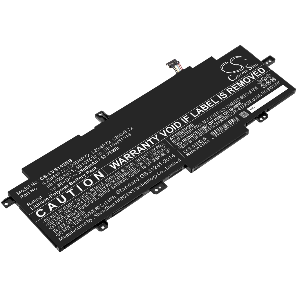 Batterij Vervangt L20l4P72