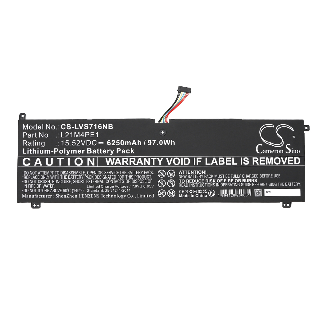 Lenovo Legion S7 16ARHA7 82UG002MBR