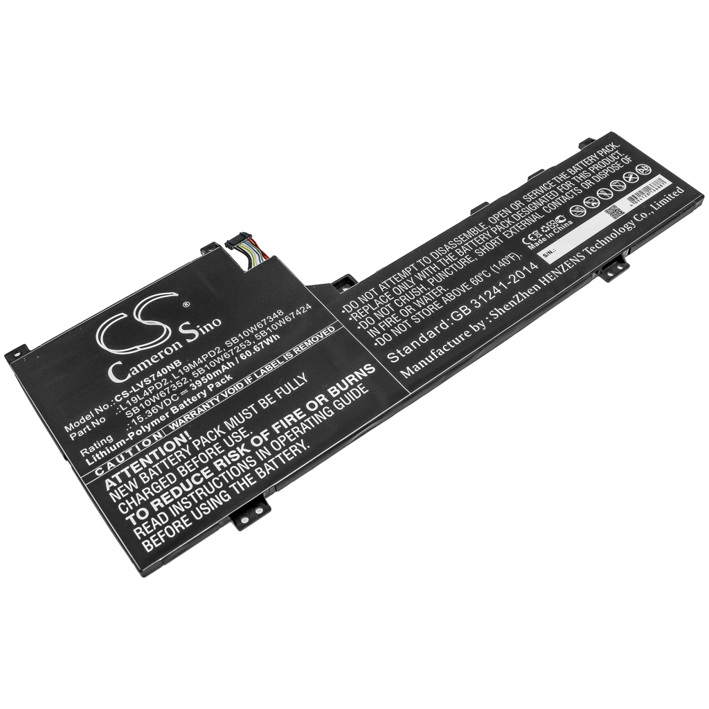 Batterij Vervangt 5B10U97773