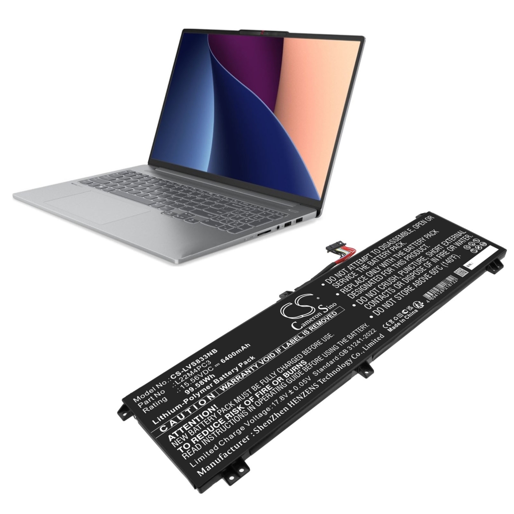 Notebook batterij Lenovo CS-LVS833NB