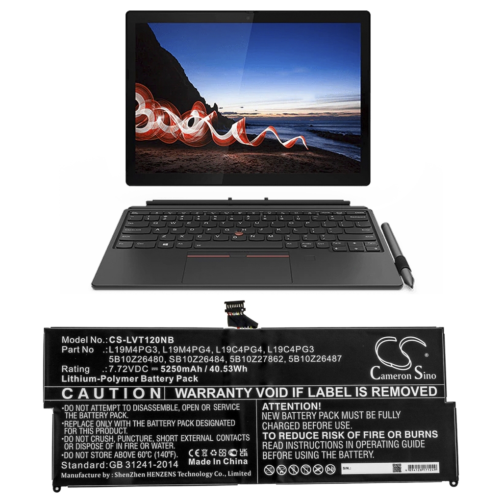 Batterij Vervangt 5B10Z26487