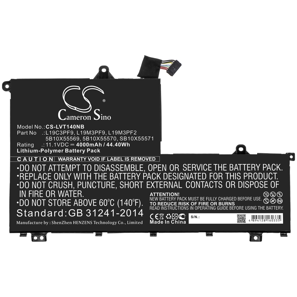 Battery Replaces L19D3PF2