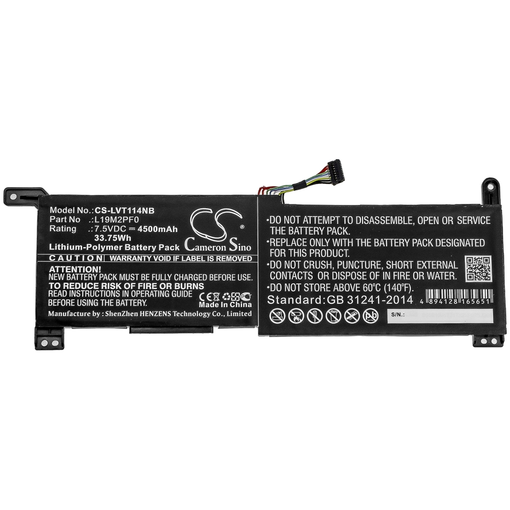 Batterij Vervangt SB10V25257