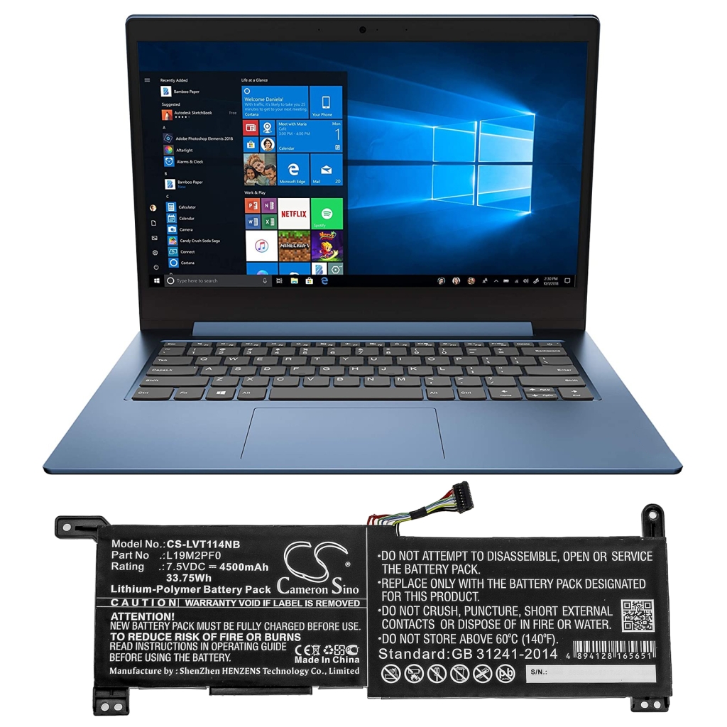 Batterij Vervangt SB10V25257