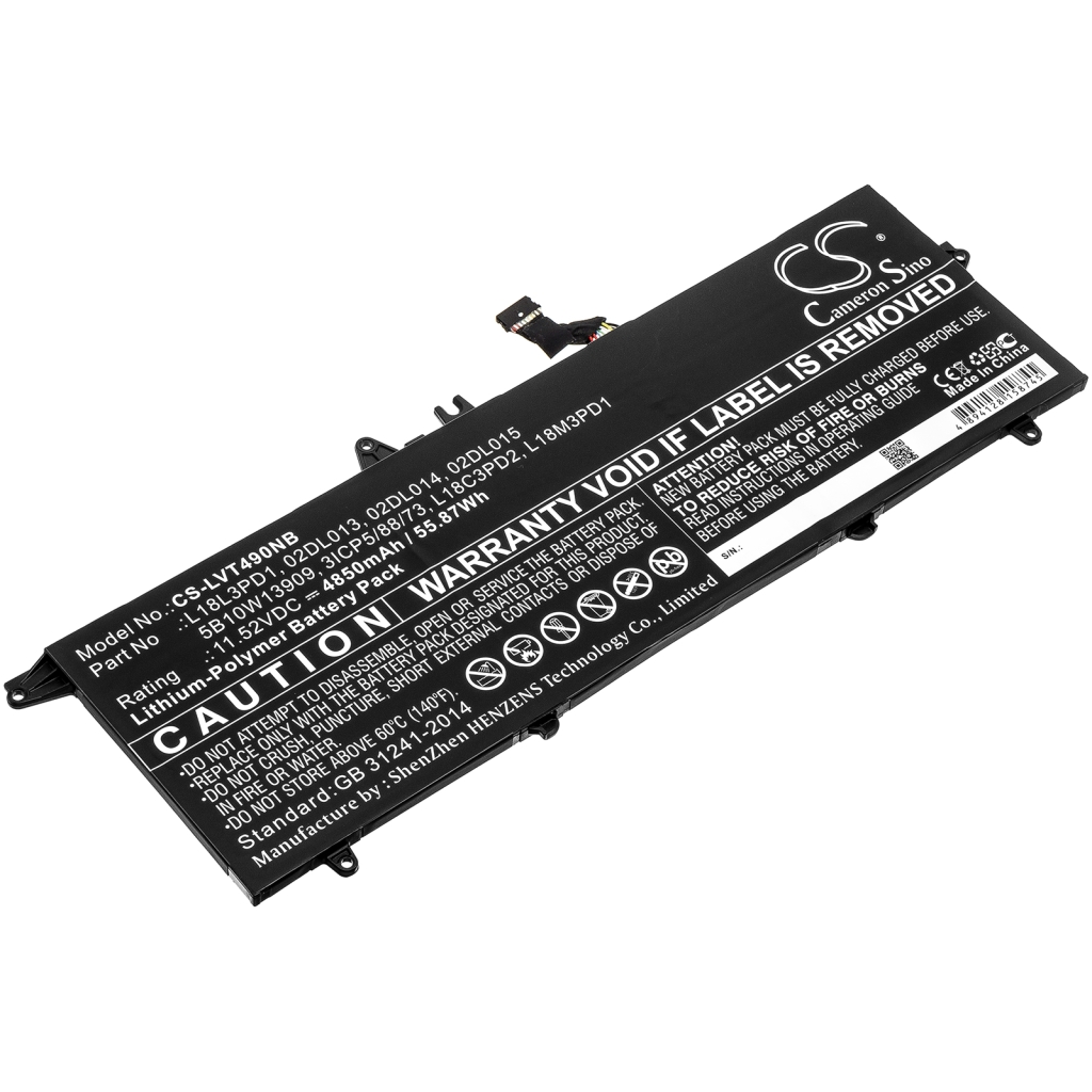 Batterij Vervangt L18M3PD1