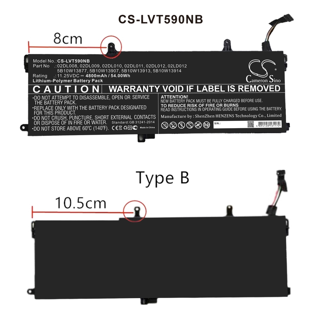 Battery Replaces L18S3P71