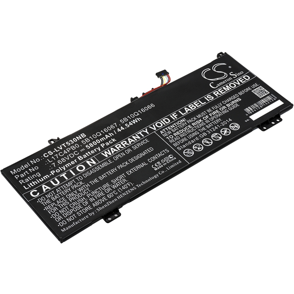 Batterij Vervangt 5B10Q22883