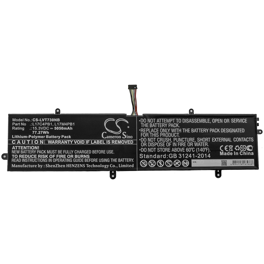 Batterij Vervangt 5B10P35084