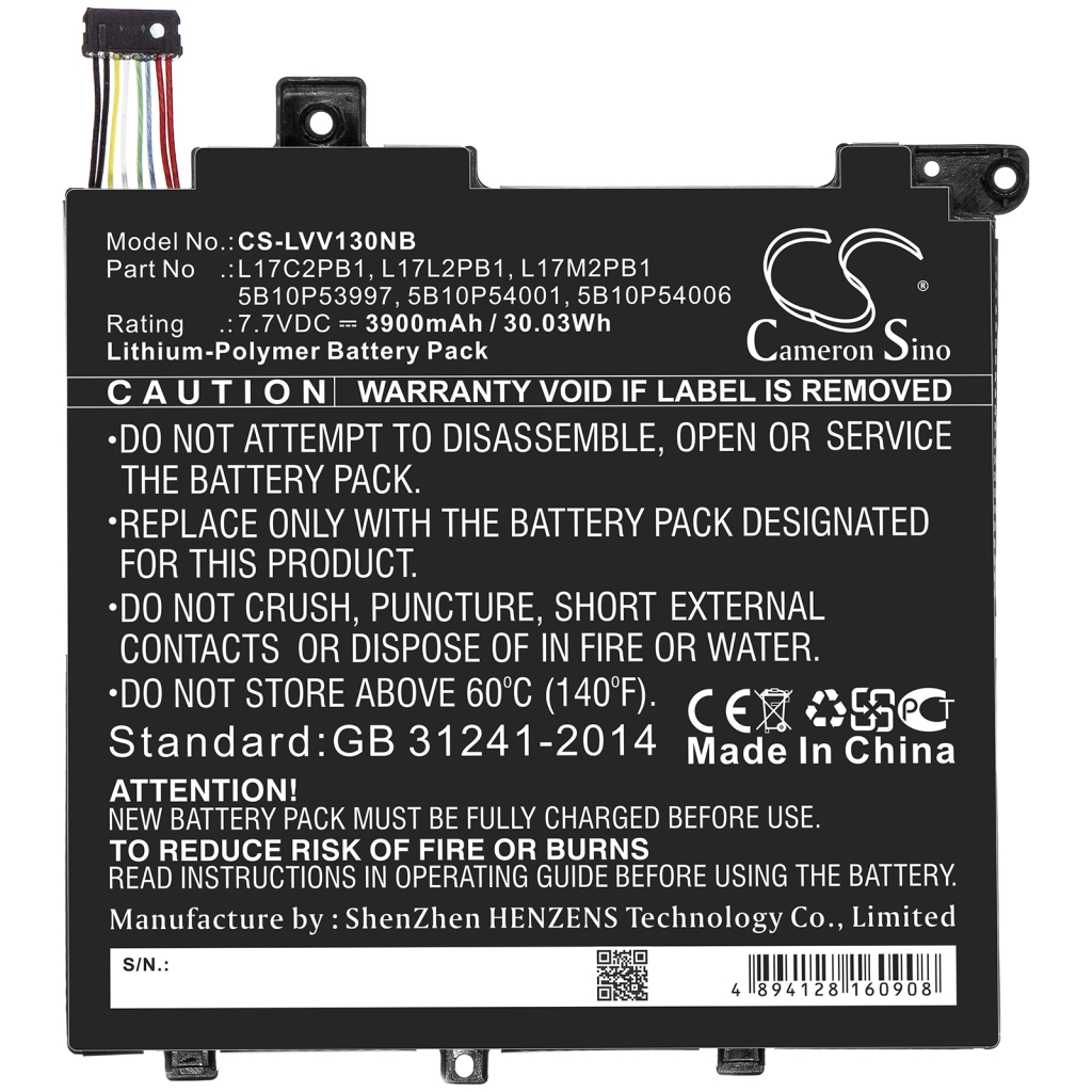 Batterij Vervangt L17C2PB1