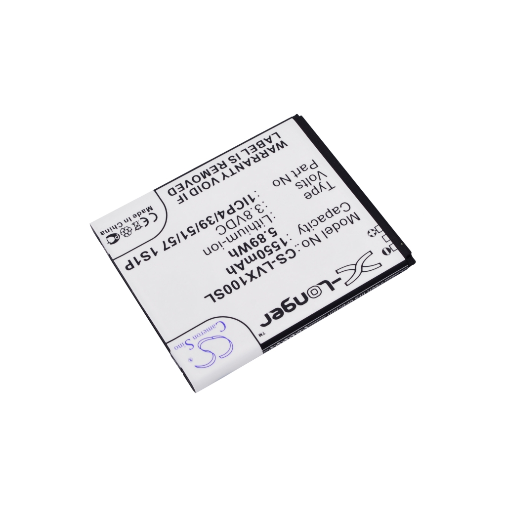 Batterij compatibel met Lava CS-LVX100SL