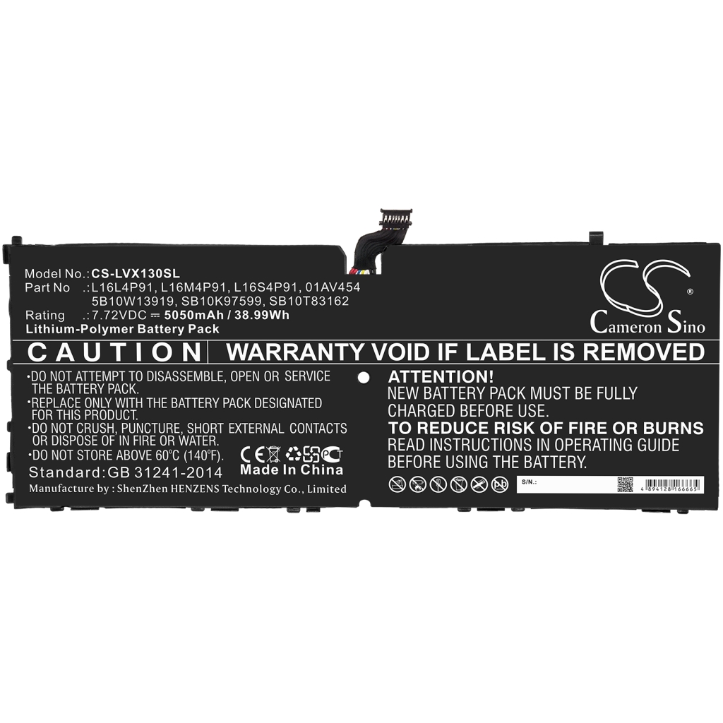 Batterij Vervangt 5B10W13919