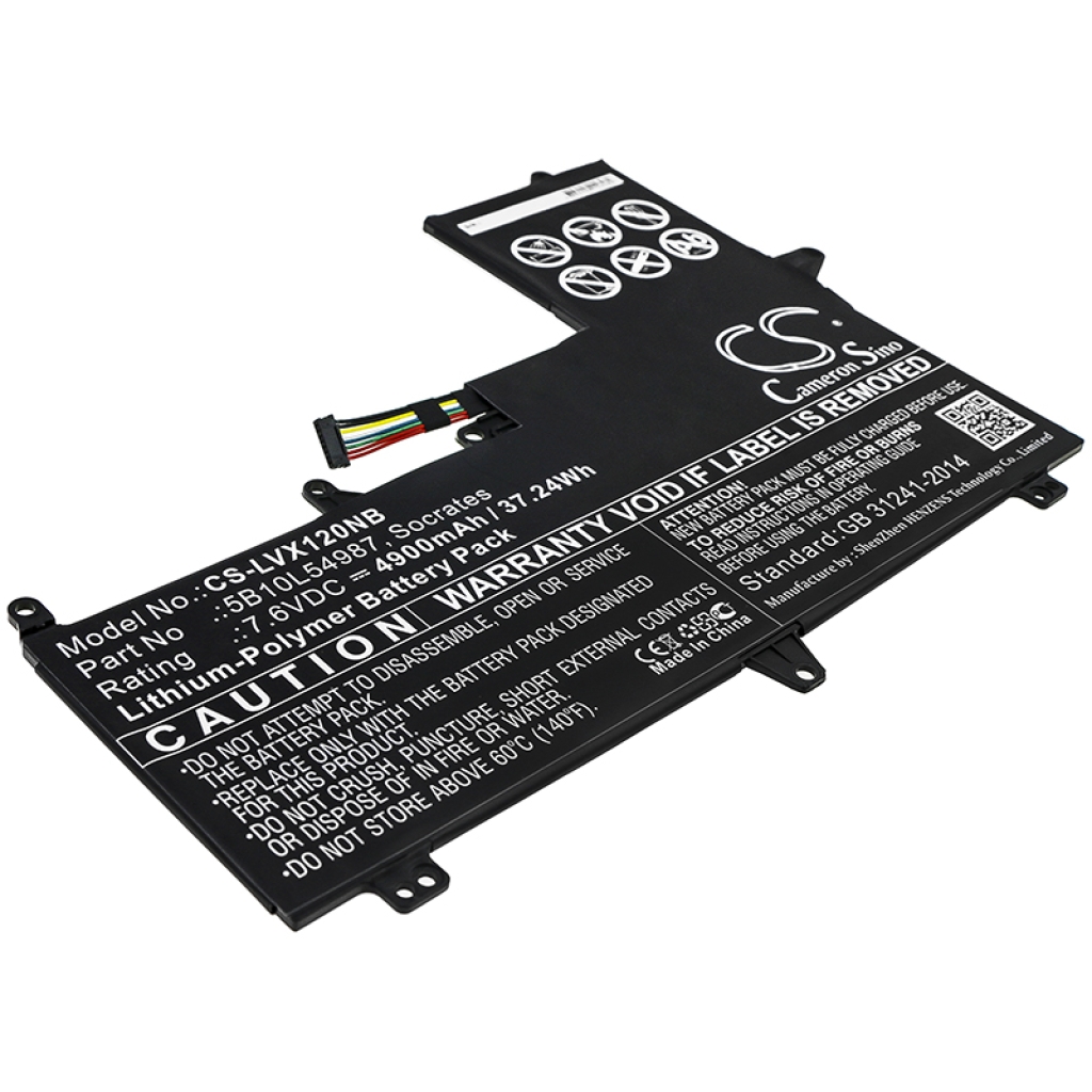 Batterij Vervangt 5B10L54987
