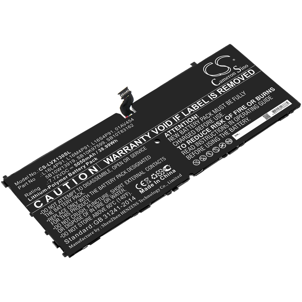 Batterij Vervangt 01AV454