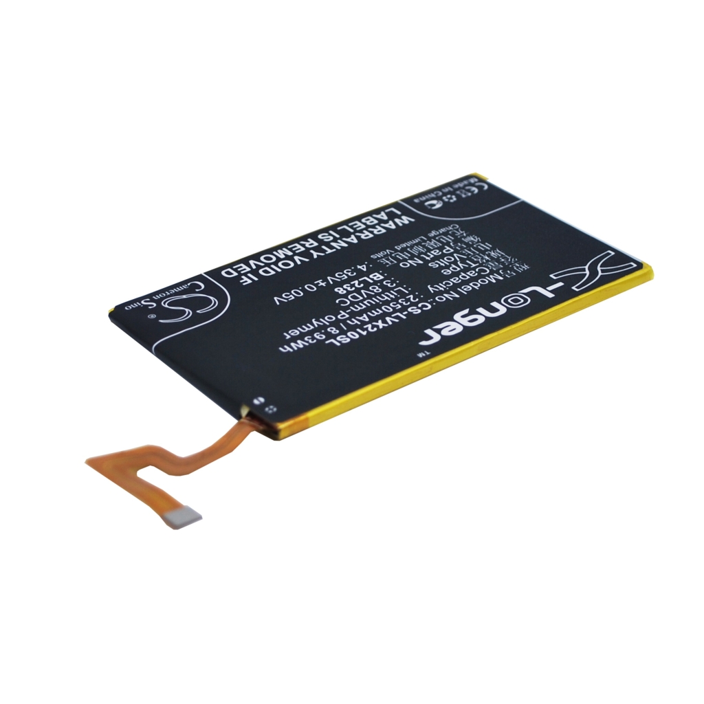 Batterijen compatibel met Lenovo Vibe X2Pt5 CS-LVX210SL