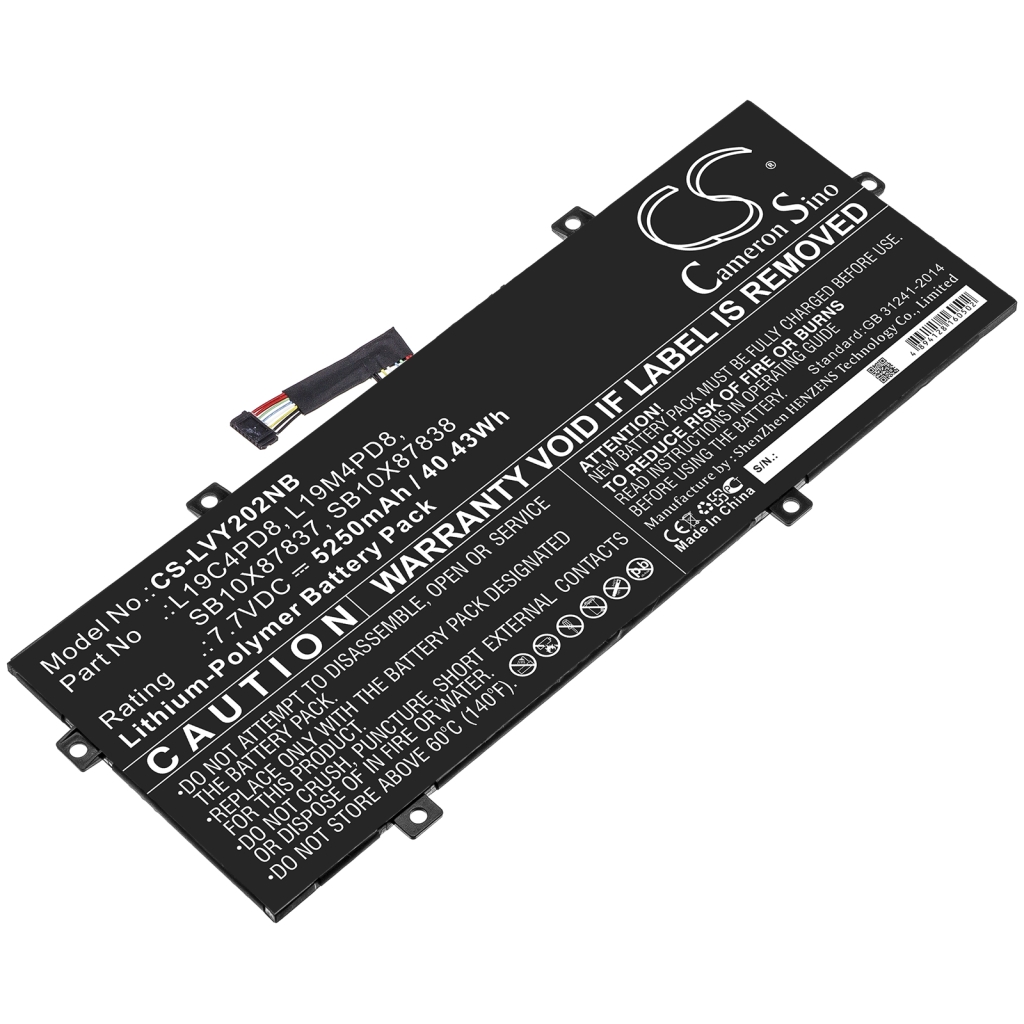 Batterij Vervangt SB10X87838