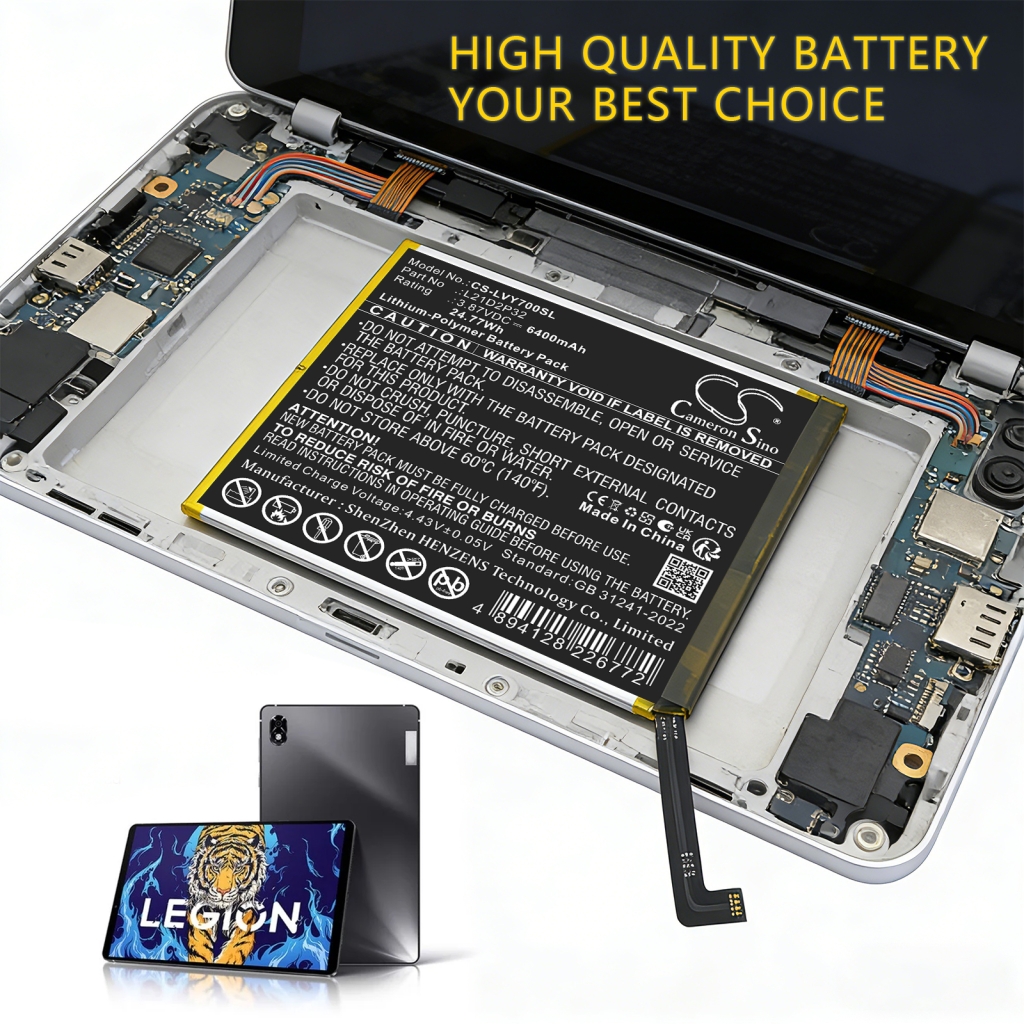 Batterij compatibel met Lenovo CS-LVY700SL