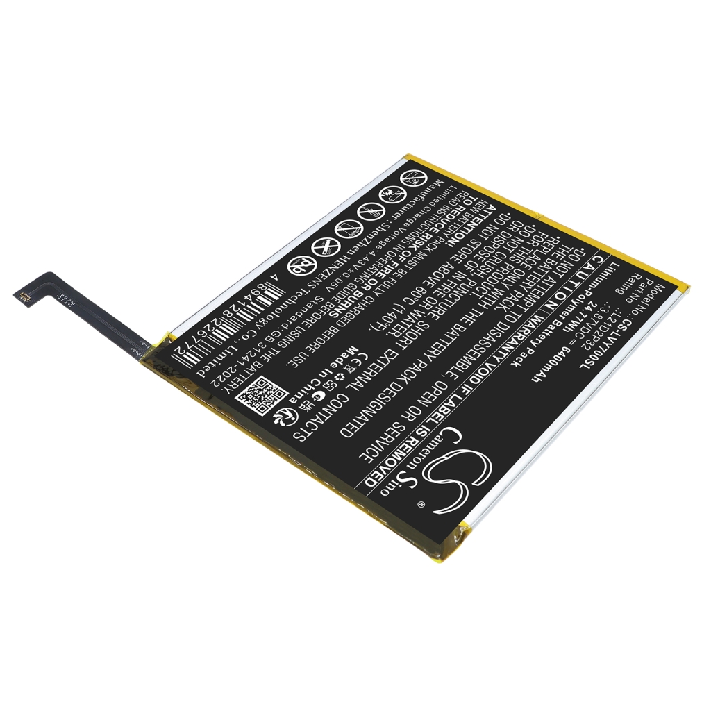 Batterij compatibel met Lenovo CS-LVY700SL