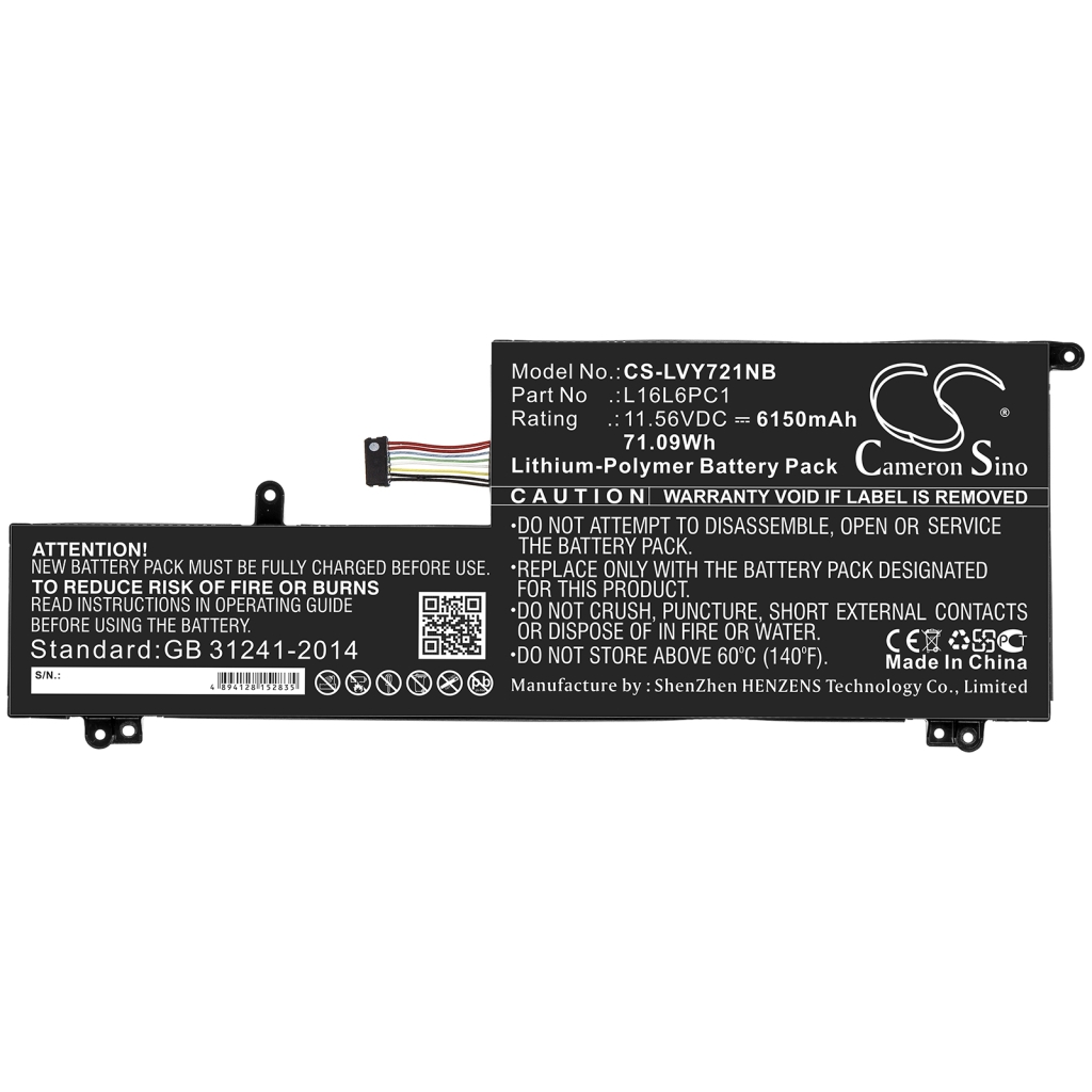 Batterij Vervangt 5B10M53745