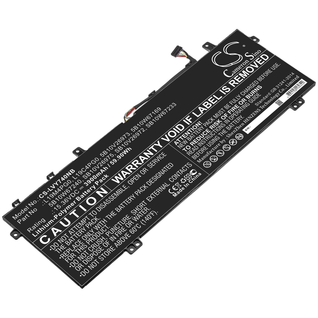 Batterij Vervangt 5B10W67240