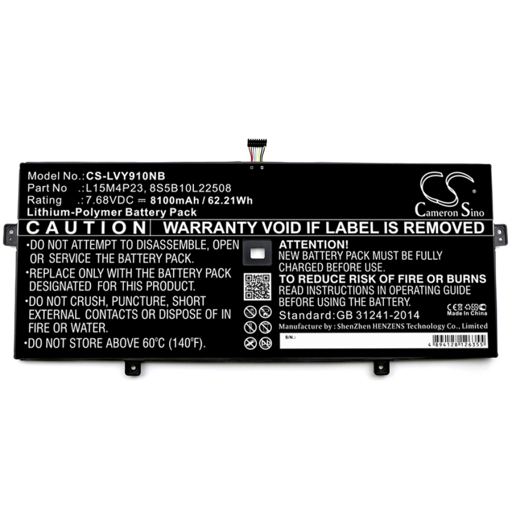 Batterij Vervangt 8S5B10L22508